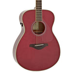 Yamaha FS-TA TransAcoustic Guitar Ruby Red