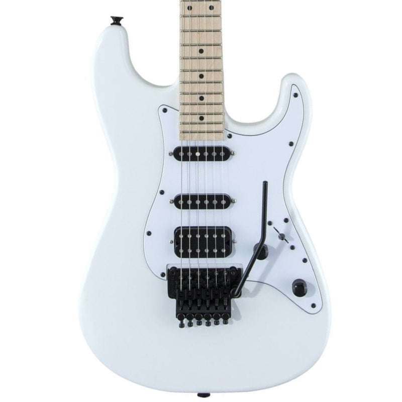 Jackson Adrian Smith SDXM Maple Snow White Guitar White Plate