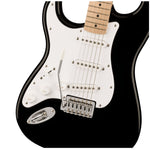 Squier Sonic Stratocaster Maple Left Hand Black Guitar