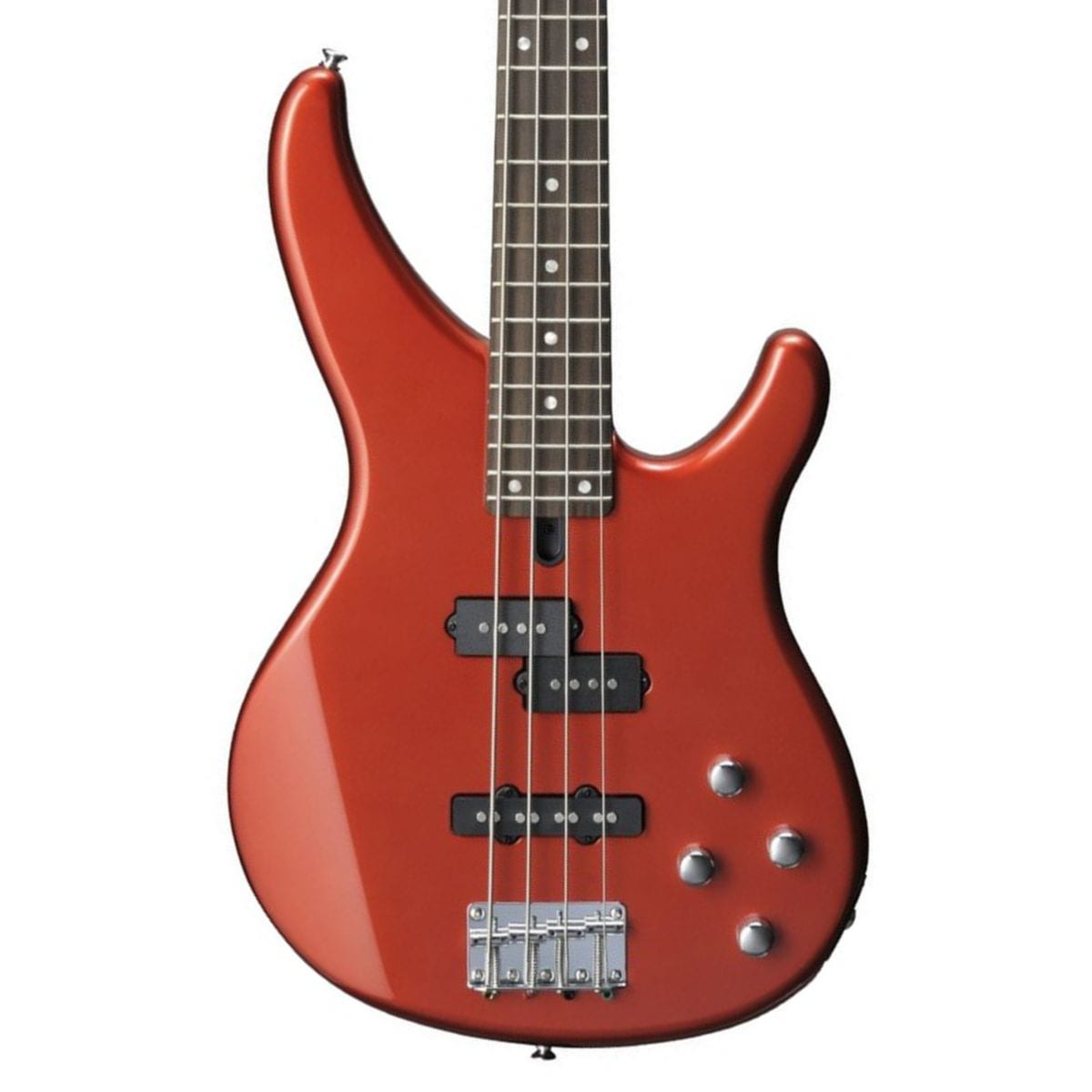 Yamaha TRBX204 Bass Guitar Bright Red Metallic