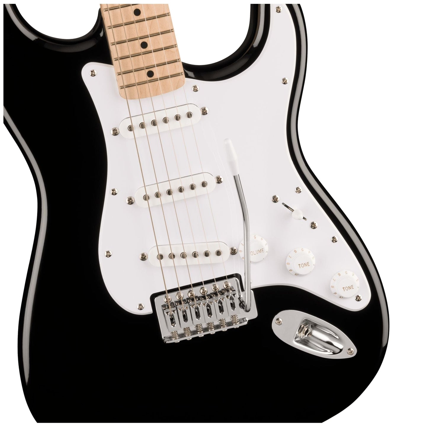 Squier Sonic Stratocaster Maple Black Guitar