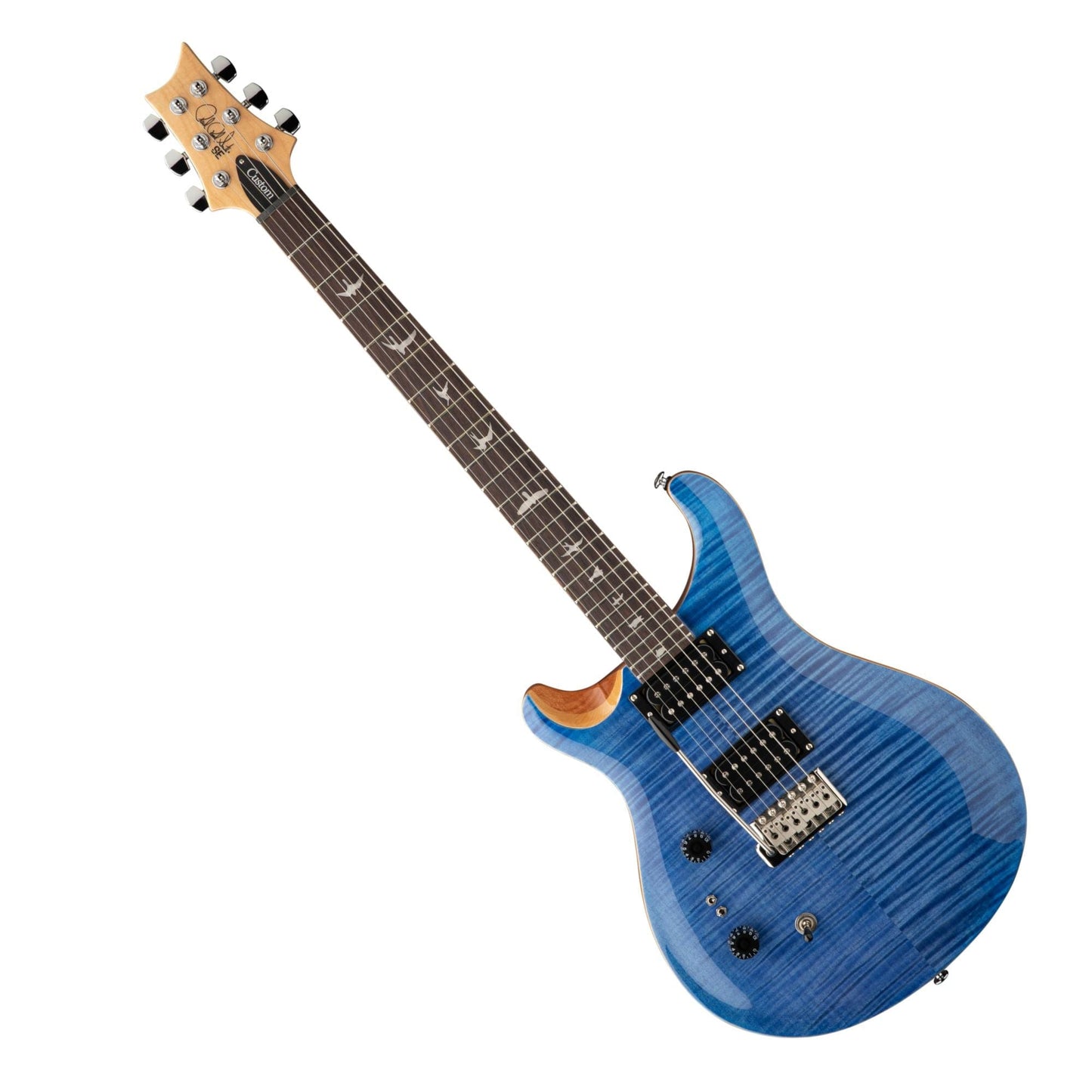 PRS SE CUSTOM 24-08 Left Hand Faded Blue Electric Guitar