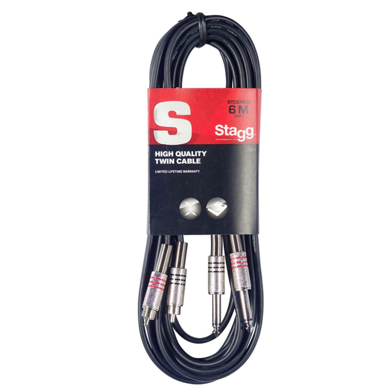 Stagg Music Stag STC6PCM PHONO-PHONO Cable 6M