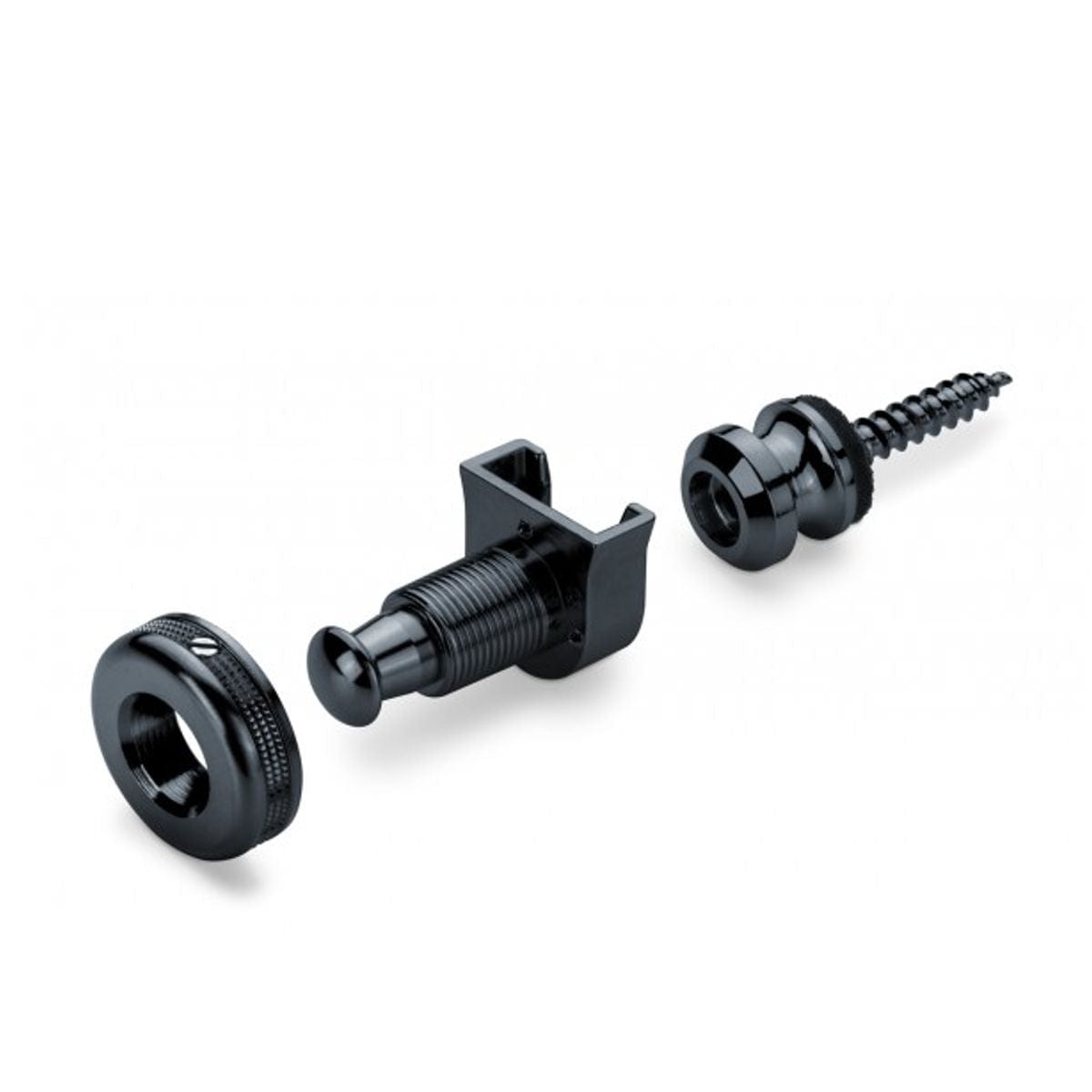 Schaller Guitar Strap Locks Black 1 Pair