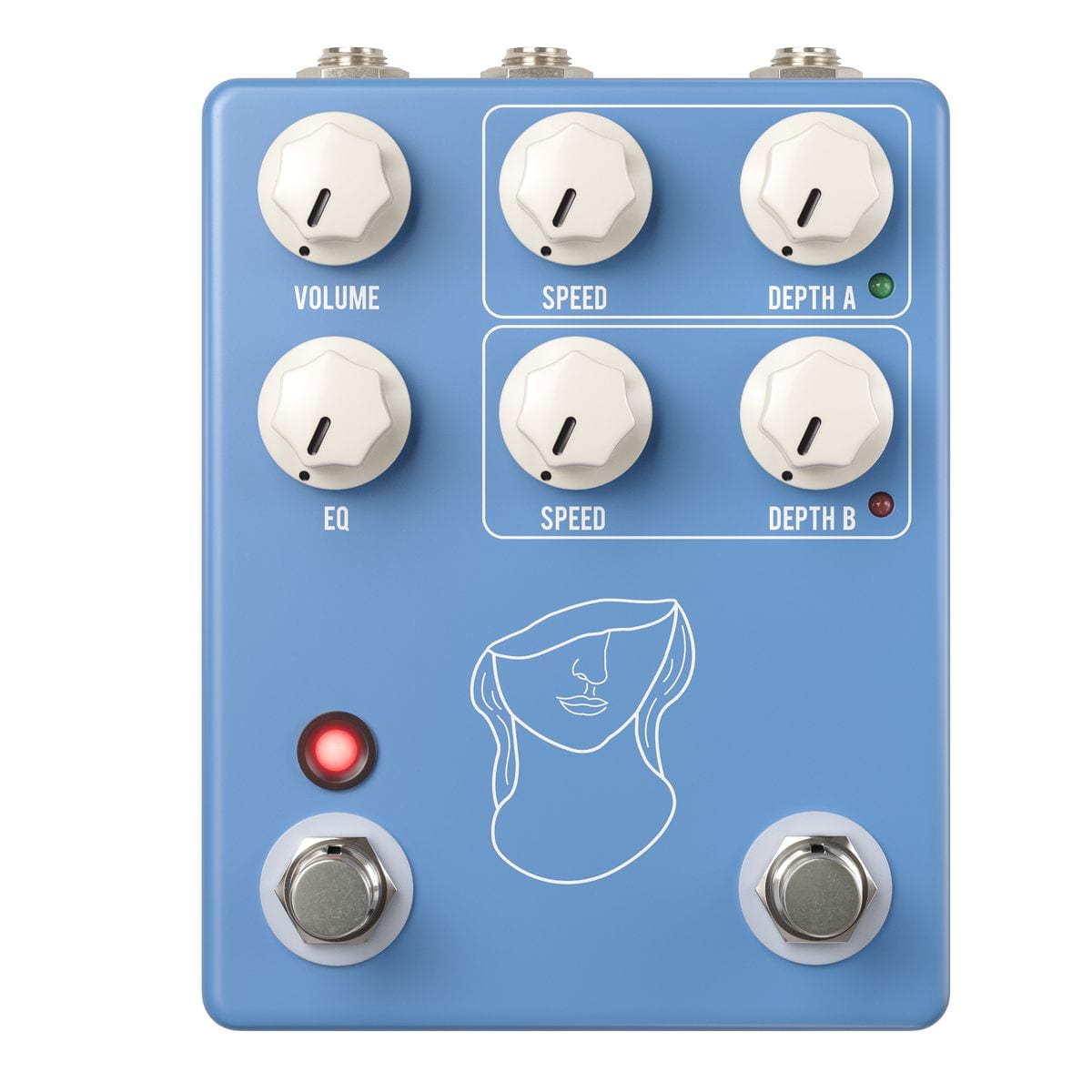 JHS Pedals Artificial Blonde Madison Cunningham Signature Vibrato Effects Pedal