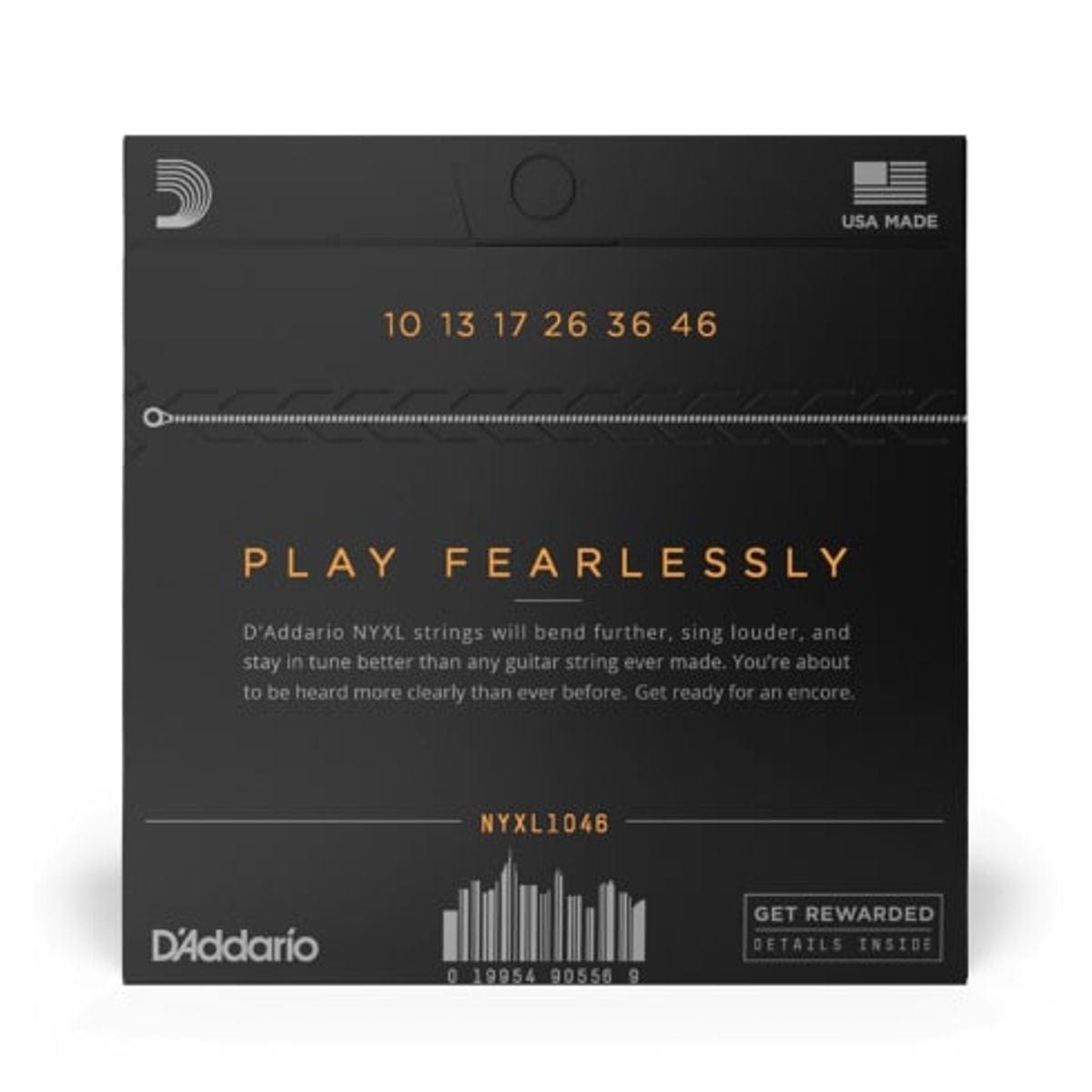 Daddario NYXL Regular 10-46 Electric Guitar String Set