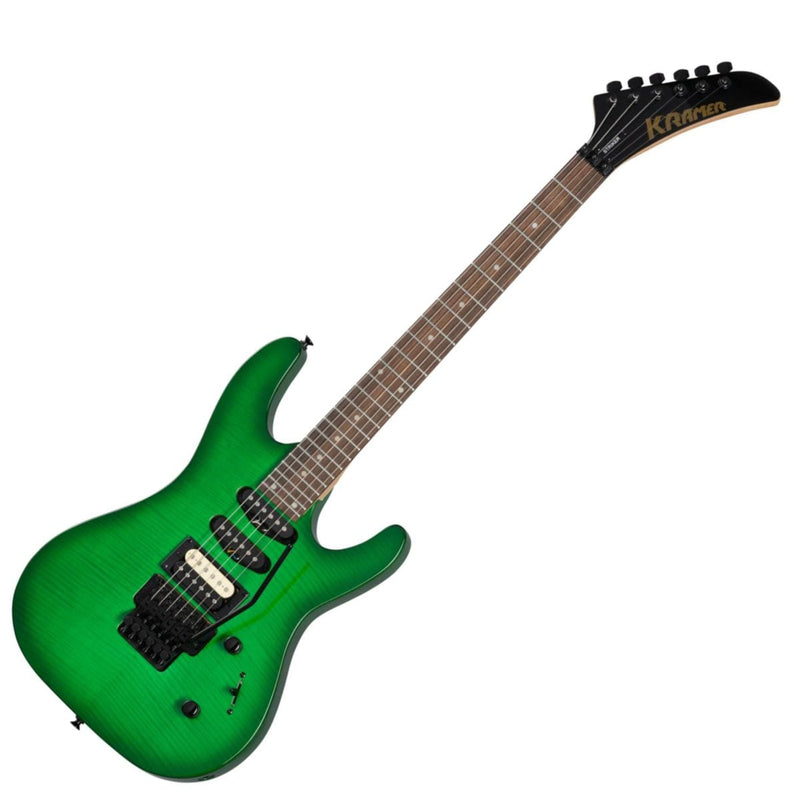 Kramer Striker Figured HSS Floyd Rose Wild Ivy Electric Guitar