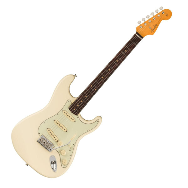 Fender American Vintage II 1961 Stratocaster Rosewood Olympic White Guitar