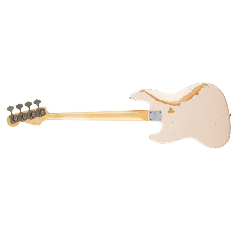 Fender Flea Jazz Bass Rosewood Roadworn Shell Pink