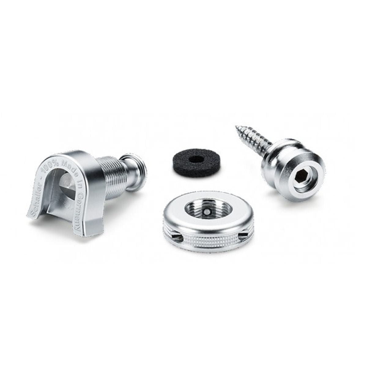 Schaller Guitar Strap Locks Black 1 Pair