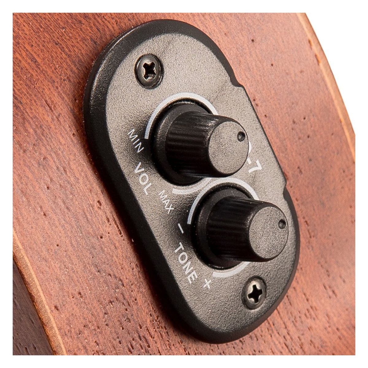 Laka VUC10EA Concert Electro Ukulele inc Bag