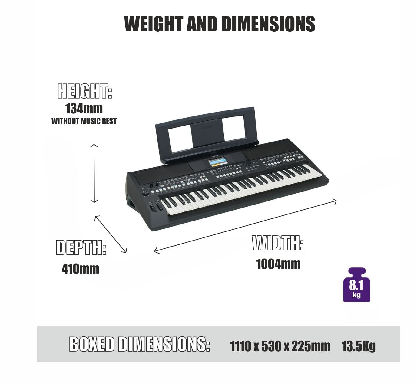 Yamaha PSR-SX600 Keyboard Workstation