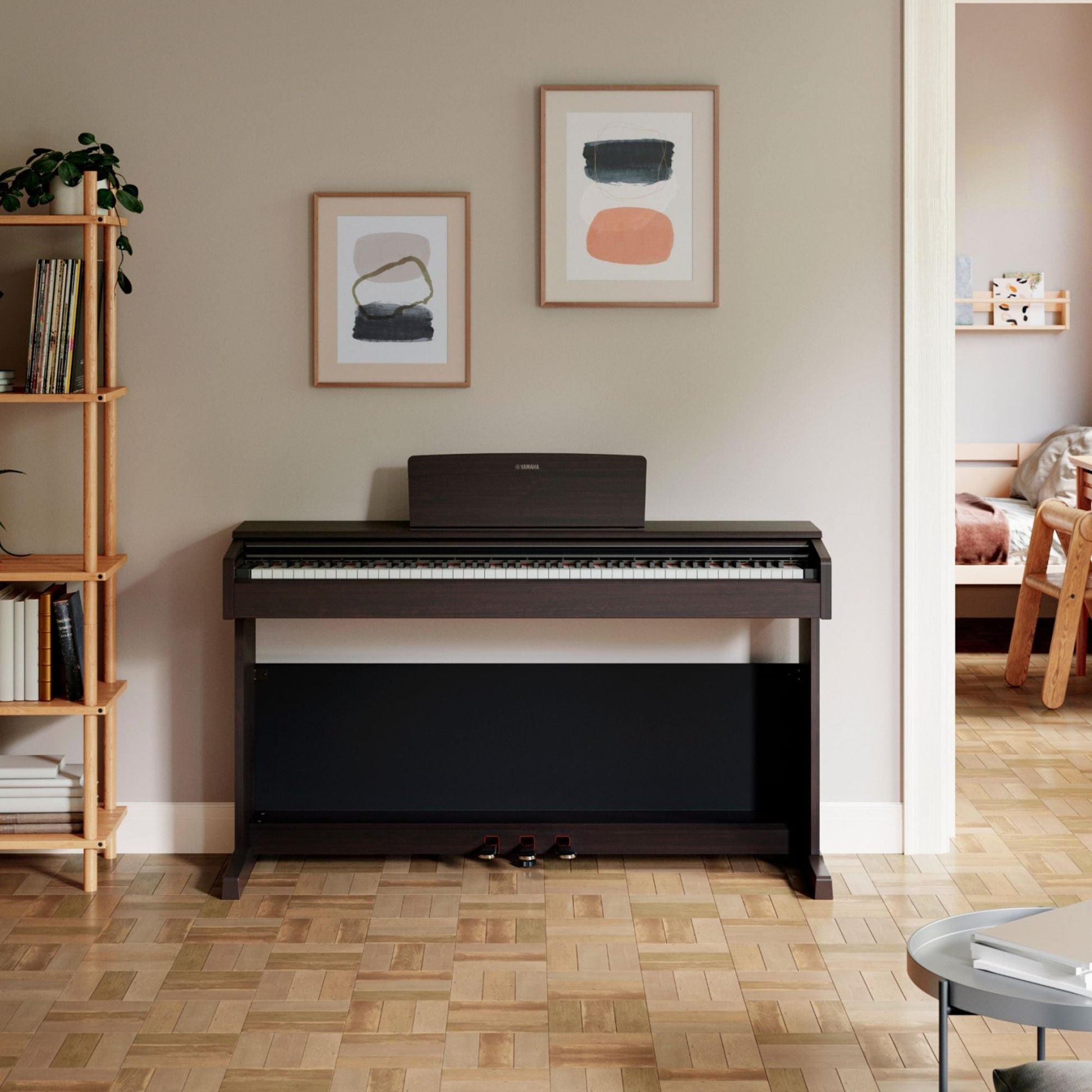 Yamaha YDP145 Arius Digital Piano; Rosewood