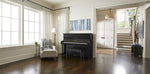 Yamaha YUS1 Upright Piano; Polished Ebony