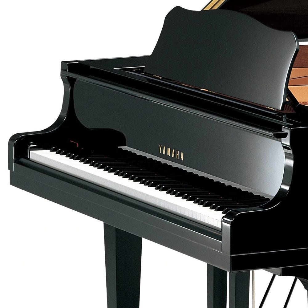Yamaha GC1 SH3 Silent Grand Piano; Polished Ebony