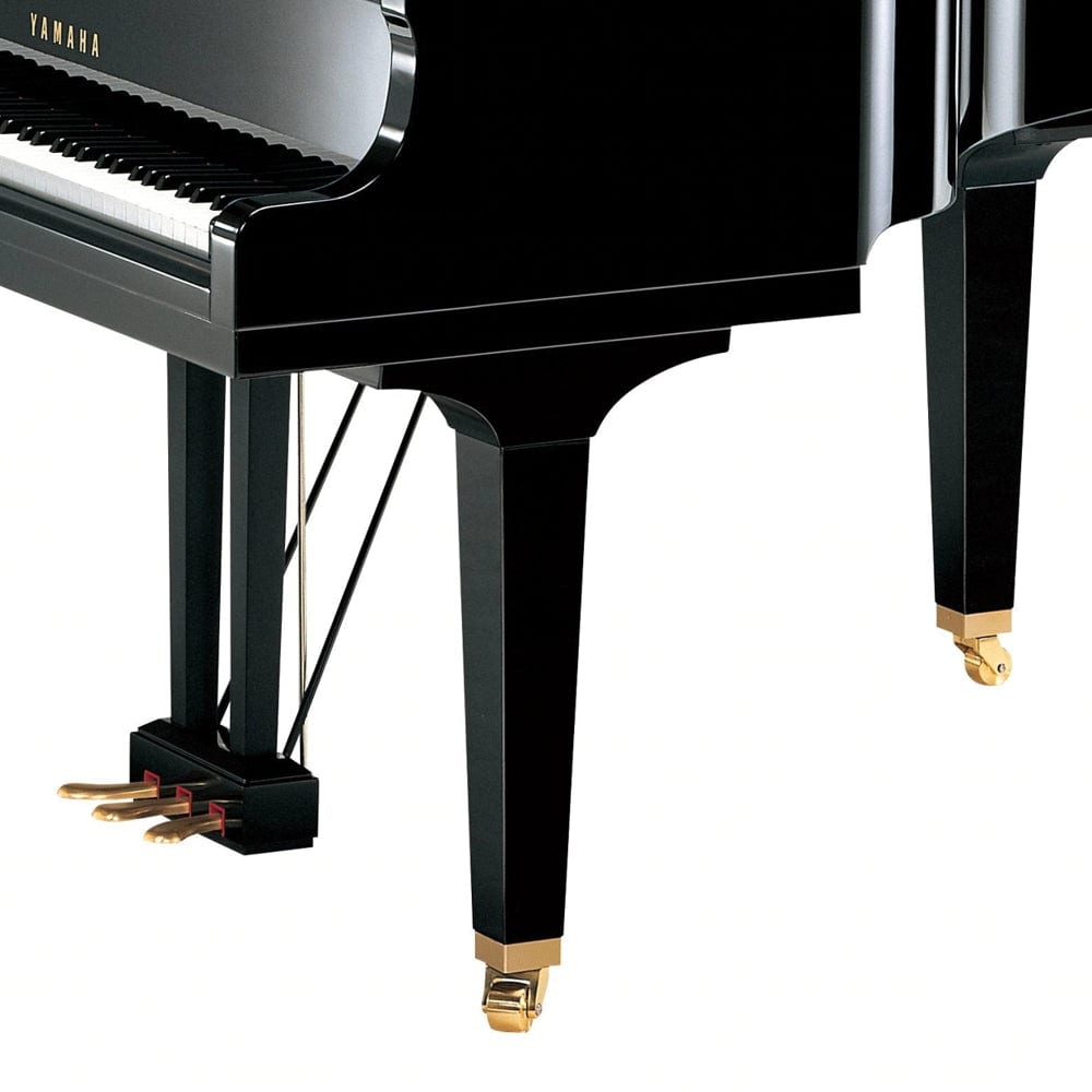 Yamaha GC2 Baby Grand Piano; Polished Ebony