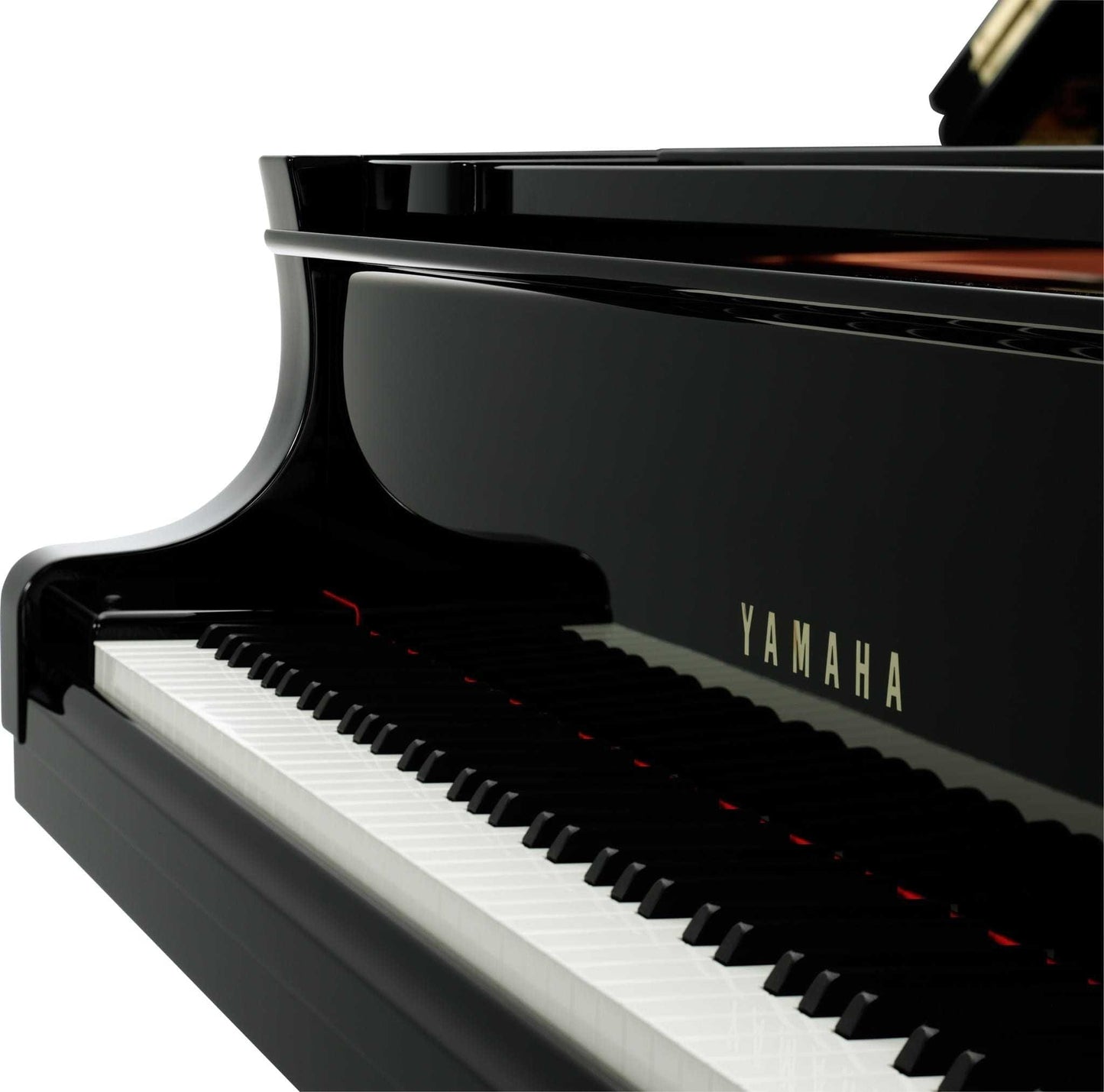 Yamaha C3X Grand Piano; Polished Ebony