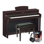 Yamaha CLP735R Rosewood Digital Piano Value Package