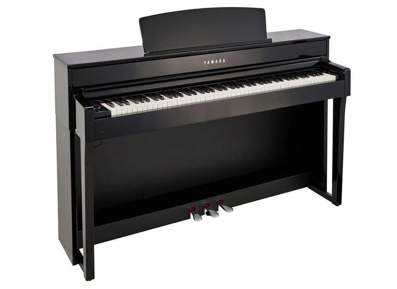 Yamaha CLP745PE Polished Ebony Digital Piano Value Package