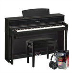 Yamaha CLP775B Black Digital Piano Value Package