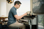 Yamaha Clavinova CSP170 Digital Piano; White with FREE iPad Offer