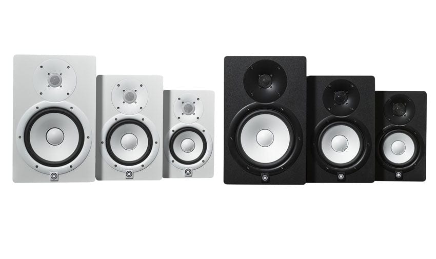 Yamaha HS8 Studio Monitor Speakers Pair; Black With FREE Jack Cables & TW-E3B Earbuds Offer