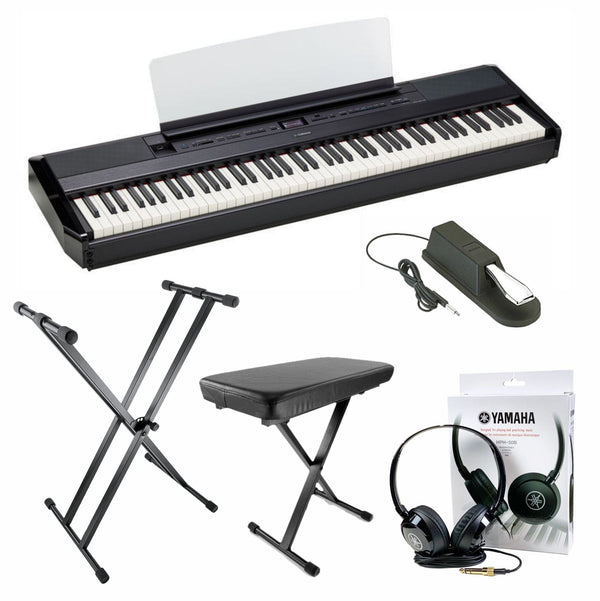 Yamaha P515 Black Piano Upgraded Package