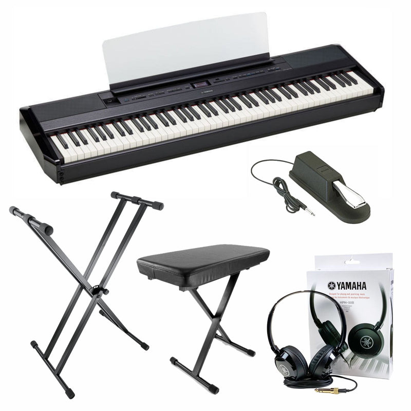 Yamaha P515 Black Piano Upgraded Package