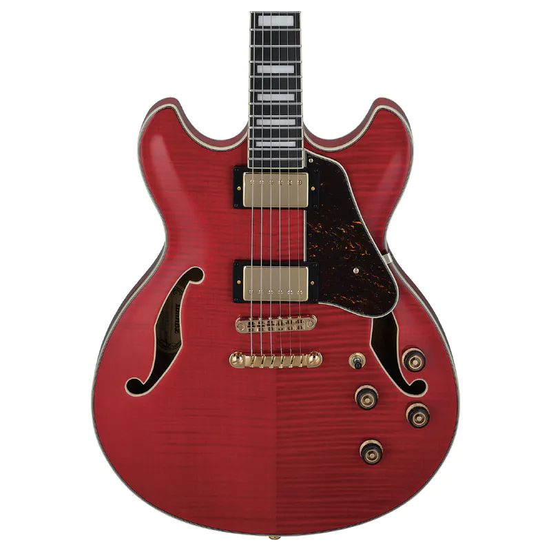 Ibanez Artcore AS73 TCD Trans Cherry Red Guitar