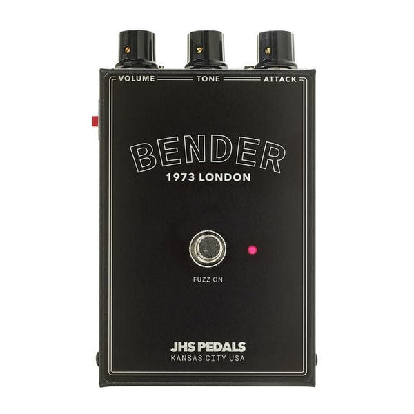 JHS Pedals BENDER MKIII Silver Orange Tone Bender Fuzz Guitar Pedal