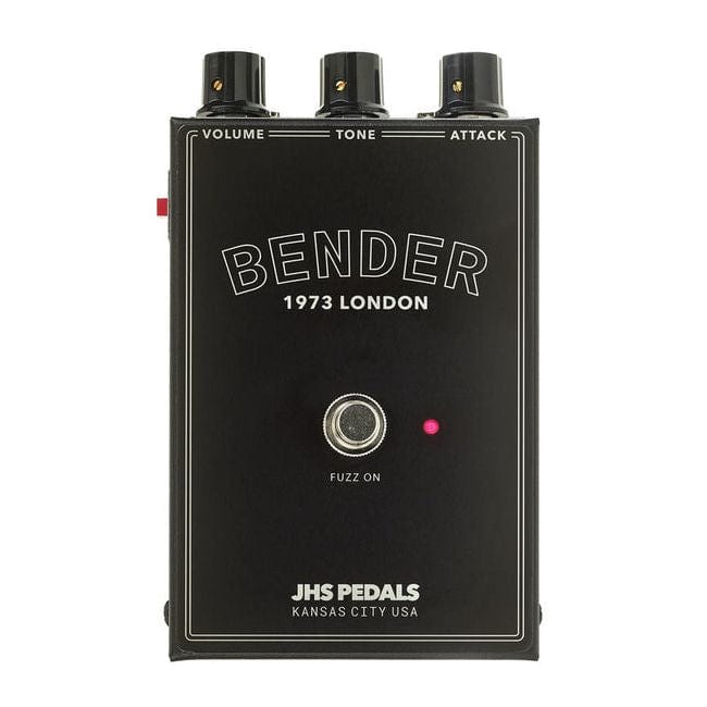 JHS Pedals BENDER MKIII Silver Orange Tone Bender Fuzz Guitar Pedal