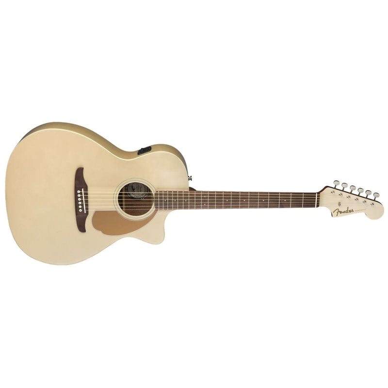 Fender California Series Newporter Player Champagne Acoustic Guitar