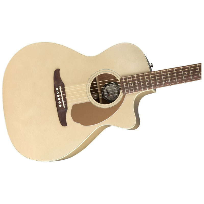 Fender California Series Newporter Player Champagne Acoustic Guitar