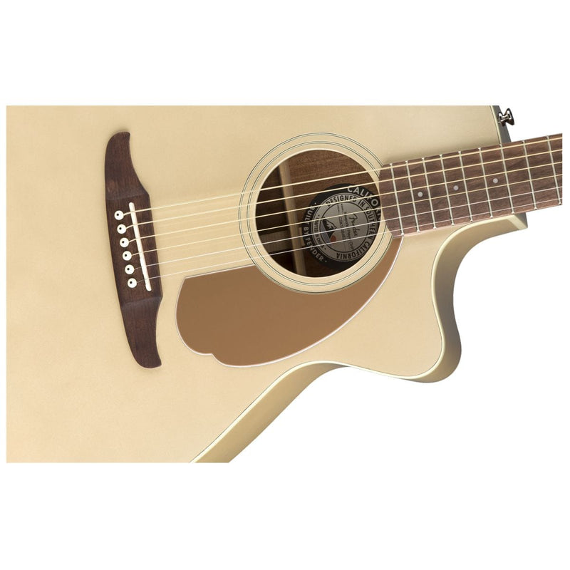 Fender California Series Newporter Player Champagne Acoustic Guitar