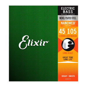 Elixir E14077 Medium Bass String Set