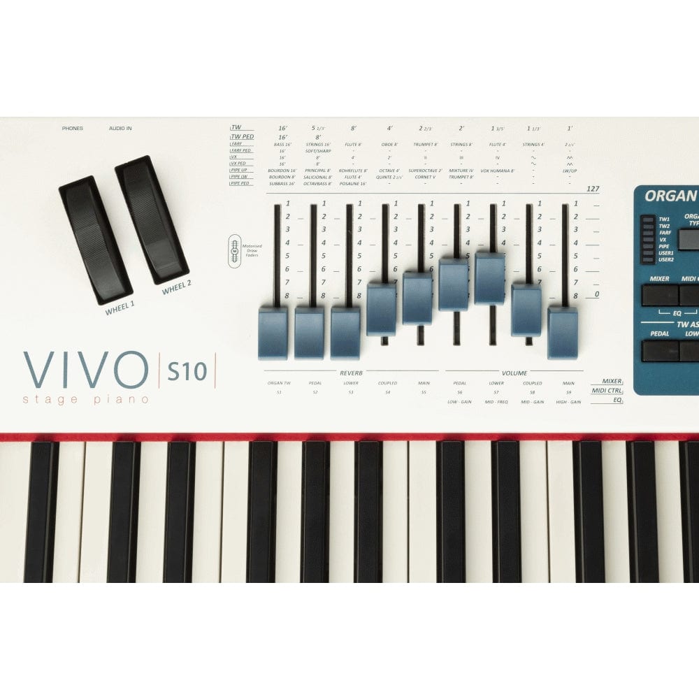 Dexibell S10 Stage Piano; 88 Wooden Keys