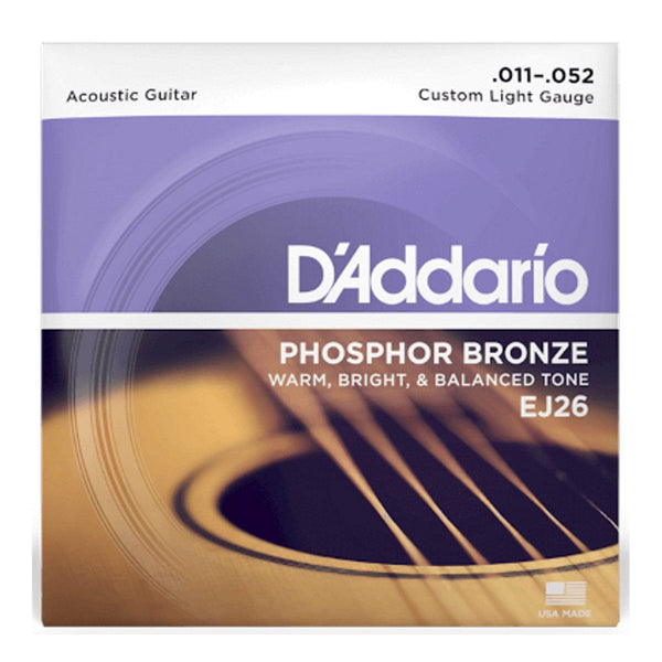 Daddario EJ26 Phos bronze Acoustic Strings