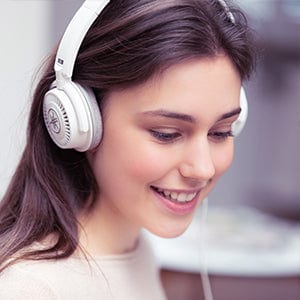 Yamaha HPH150 Headphones; White