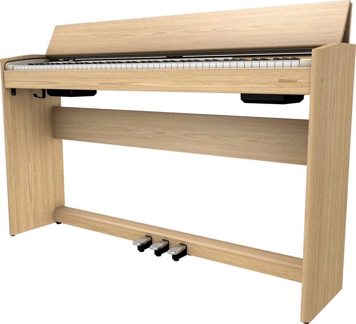 Roland F701 Light Oak Digital Piano Value Package