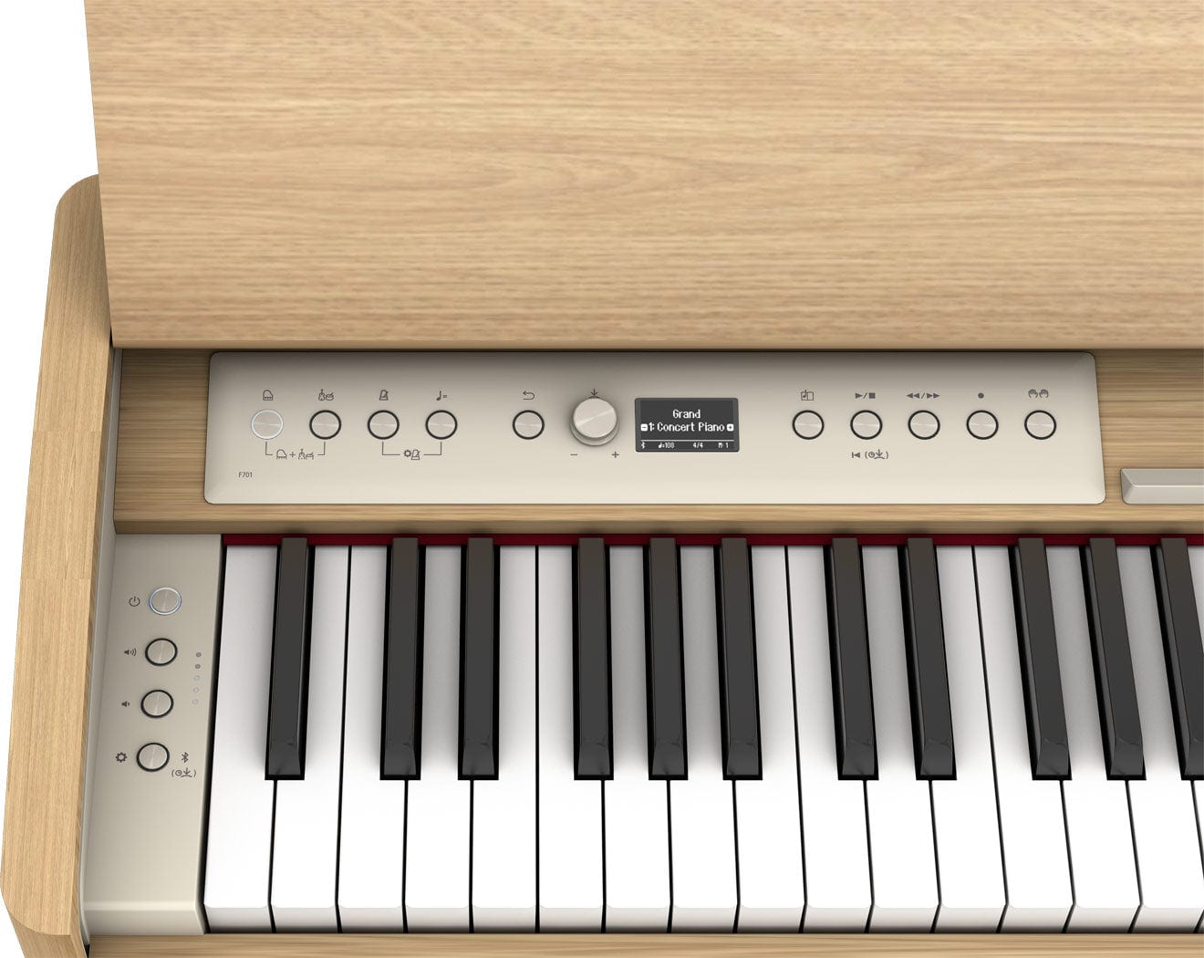 Roland F701 Light Oak Digital Piano Value Package