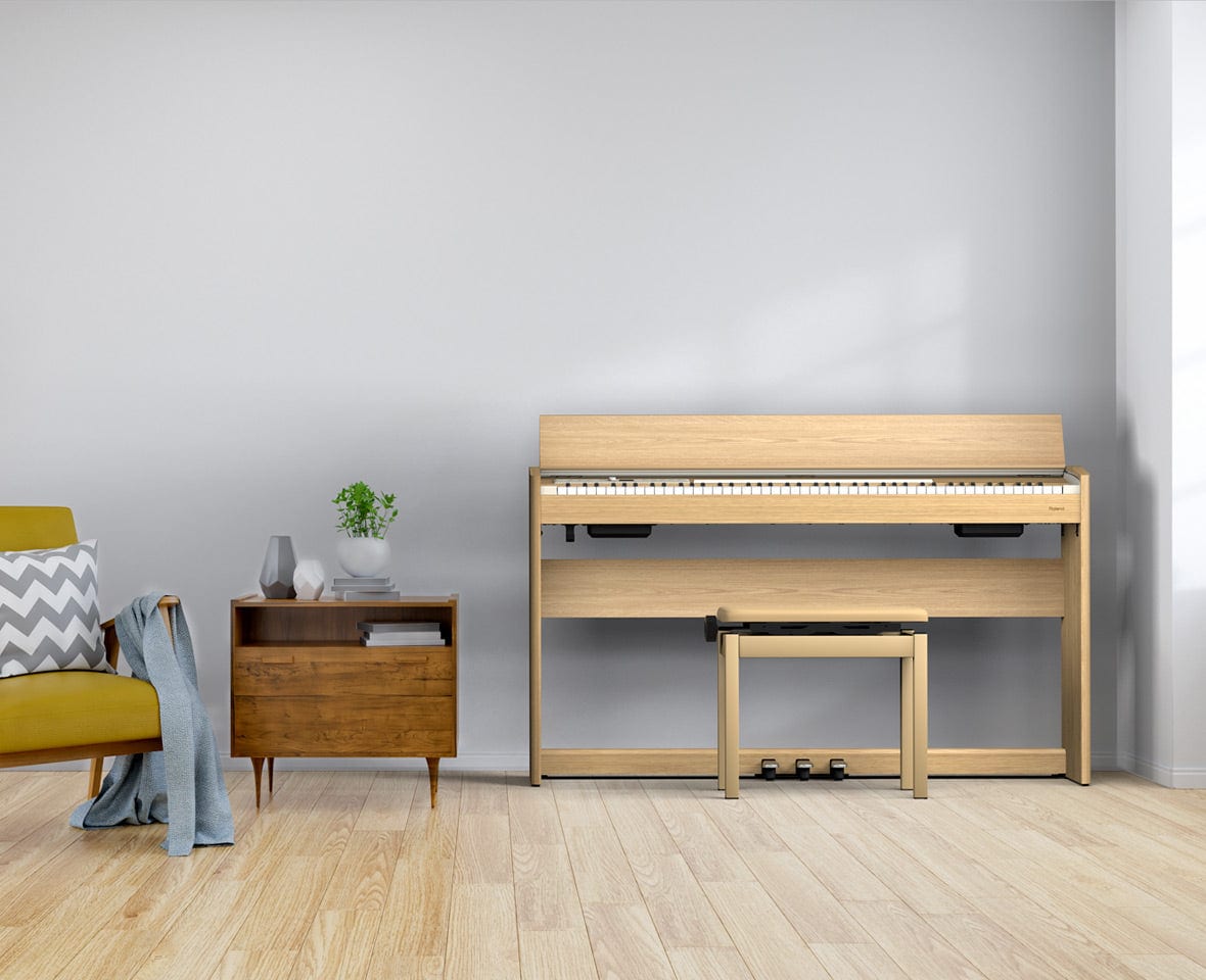 Roland F701 Light Oak Compact Digital Piano