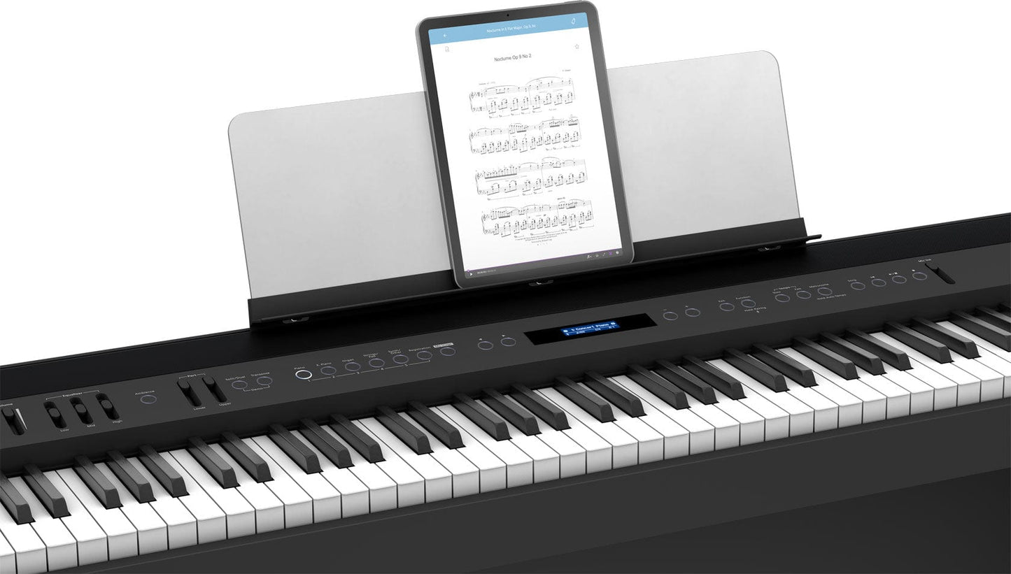 Roland FP60X Black Digital Piano Home Package