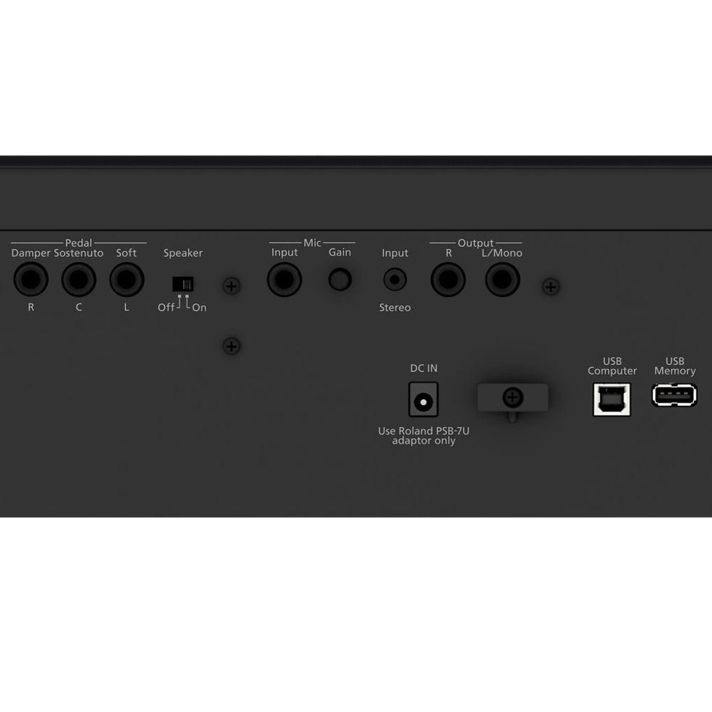 Roland FP60X Black Piano Elite Package