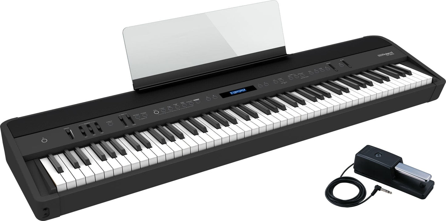 Roland FP90X Black Digital Piano Home Package
