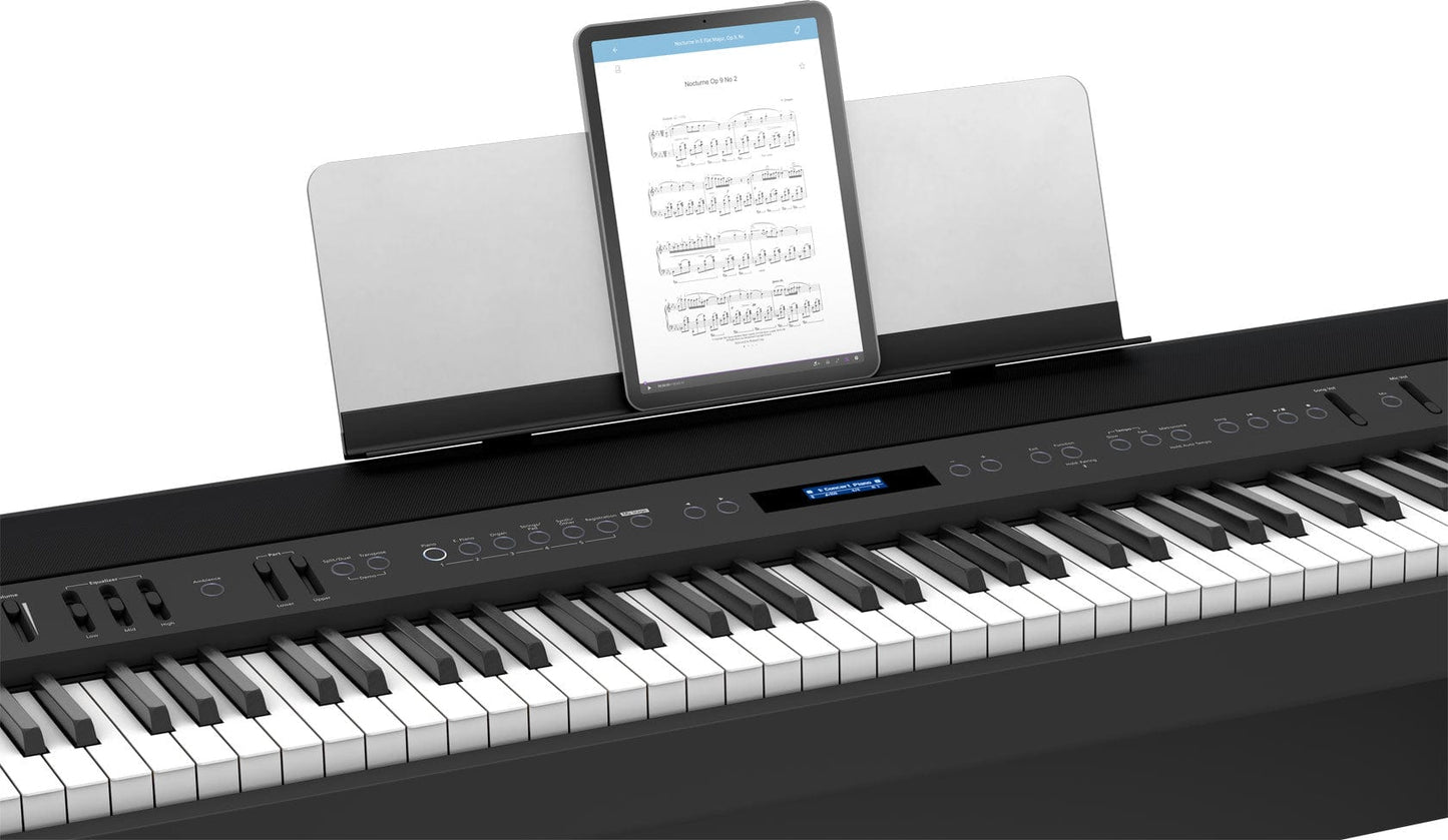 Roland FP90X Black Piano Upgraded Package