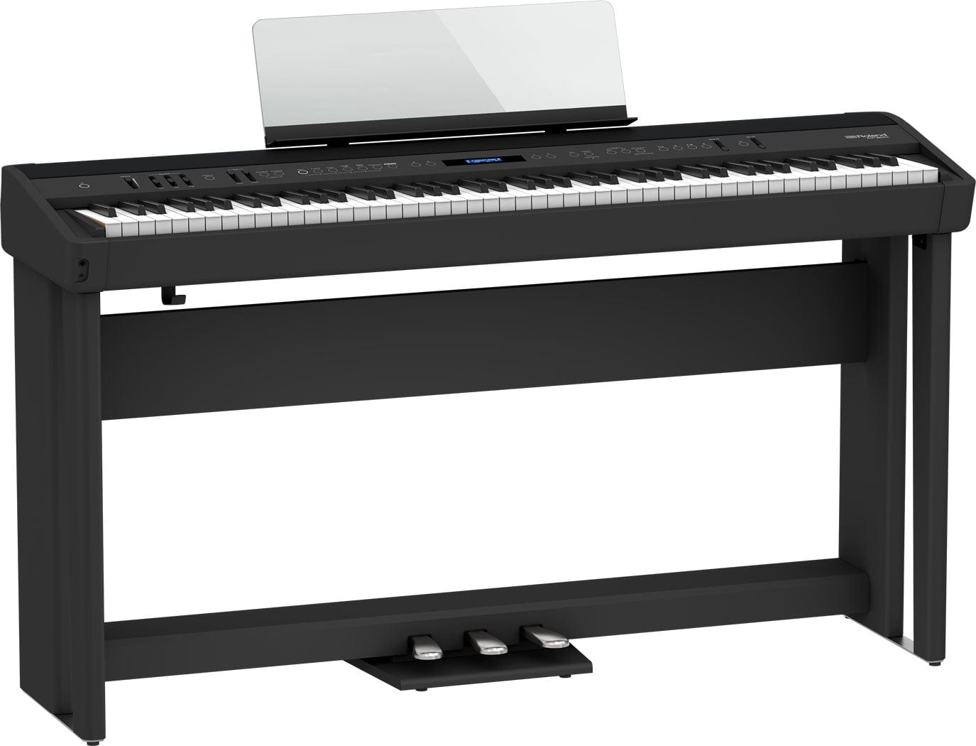 Roland FP90X Black Digital Piano Home Package