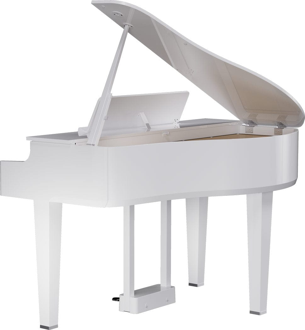 Roland GP6 Digital Grand Piano; Polished White Branded Package