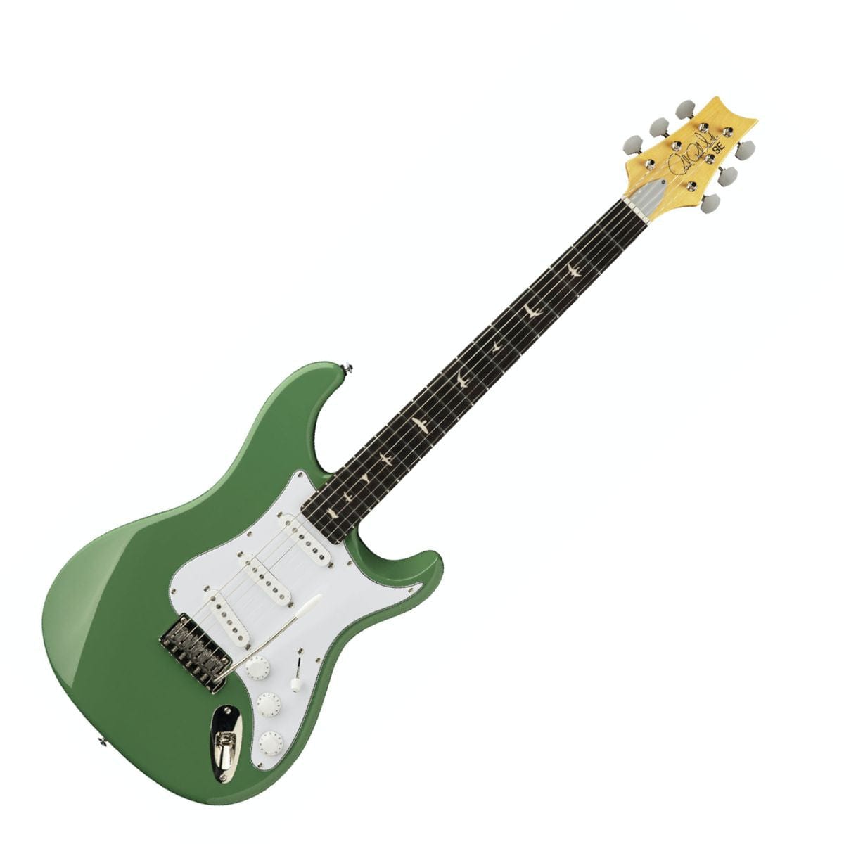 PRS SE John Mayer Silver Sky Ever Green Guitar