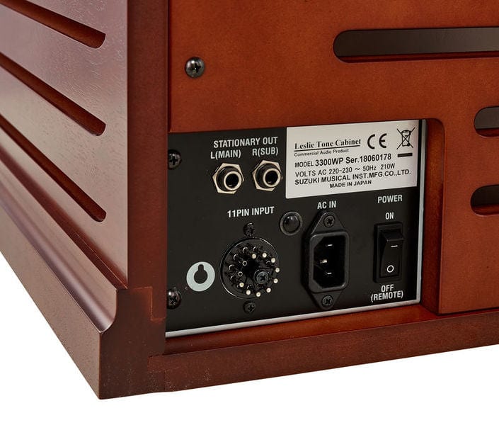 Leslie 3300WP 300w Pro High Power Twin Rotor Speaker; Wood