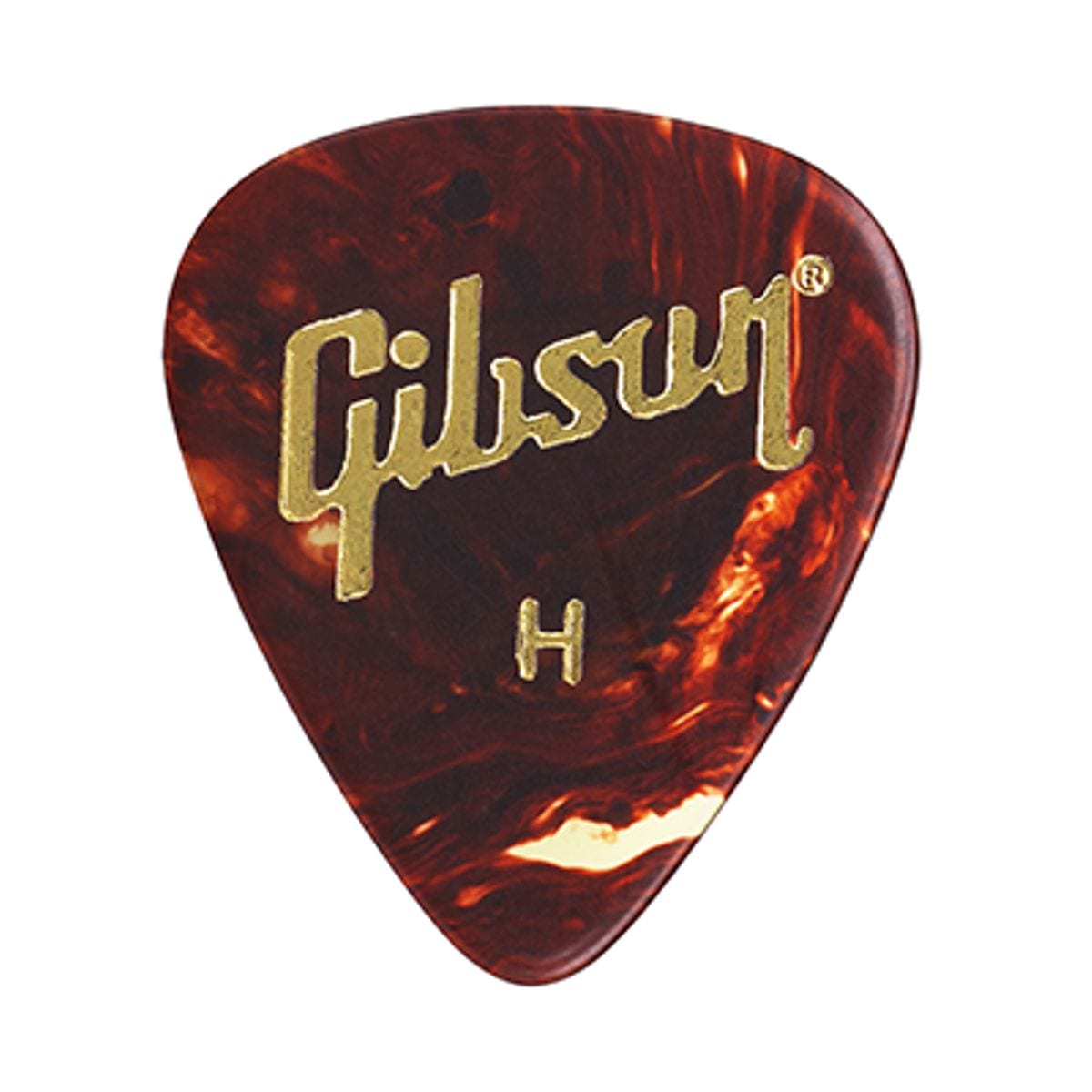 Gibson Tortoise Guitar Picks Heavy 12 Pack